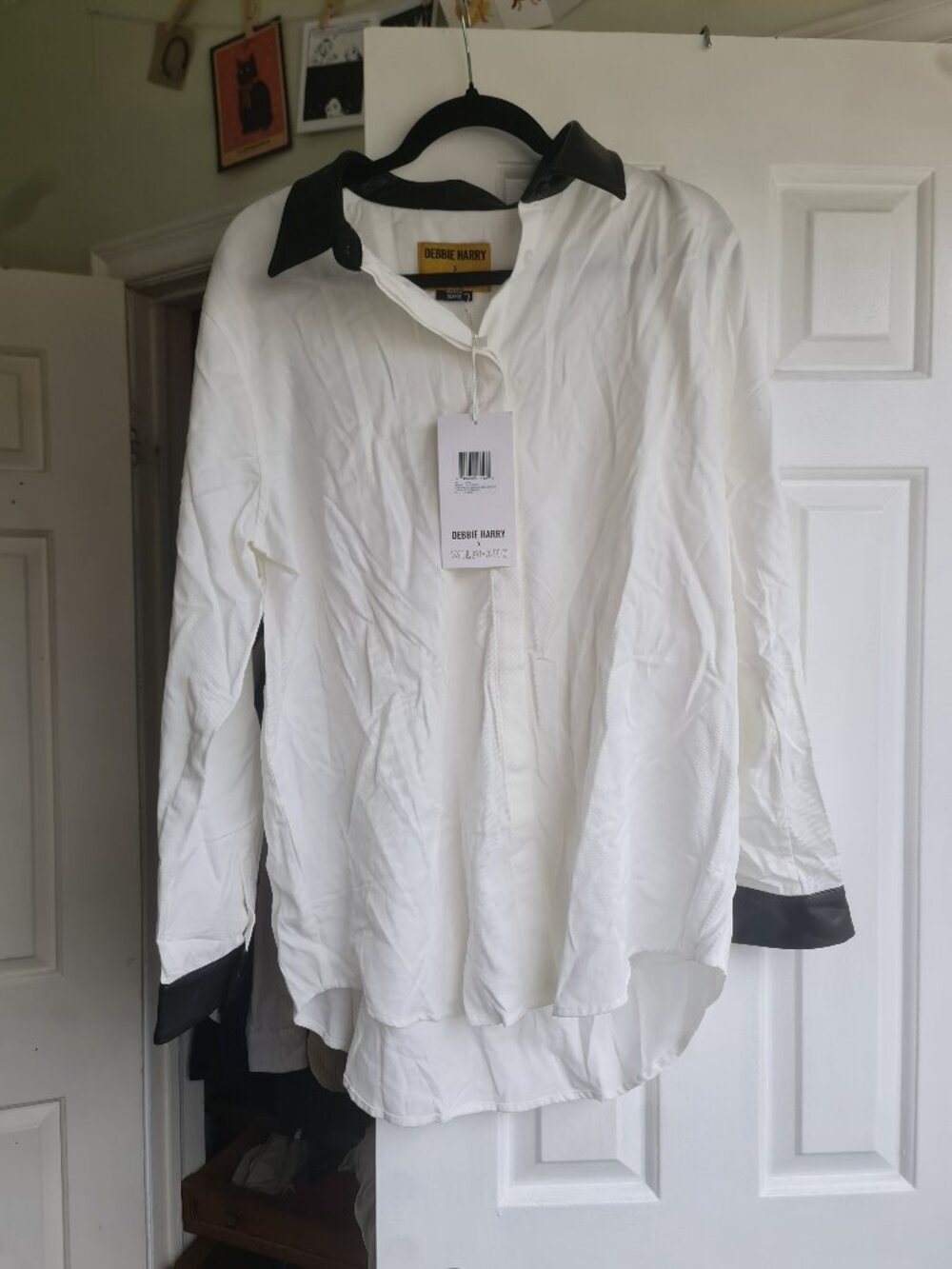 Brand New Debbie Harry X Wildfang Long Sleeve Button Up